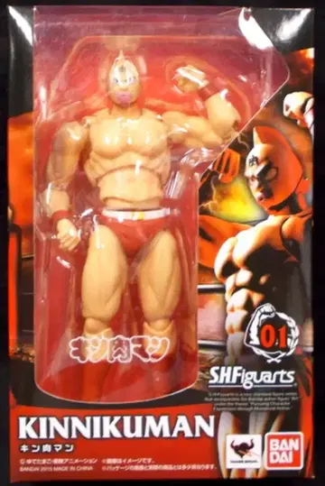 반다이 S.H.Figuarts 근육맨(빨간색 팬츠)