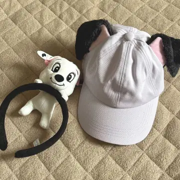 디즈니 101마리 강아지 모자 머리띠 정가 합계 5000엔