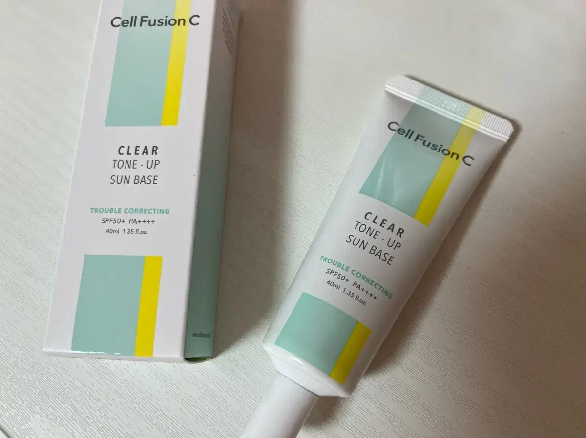 Cellfusionc Tone Up Sun Base 1+1 (Green) Big Sale!
