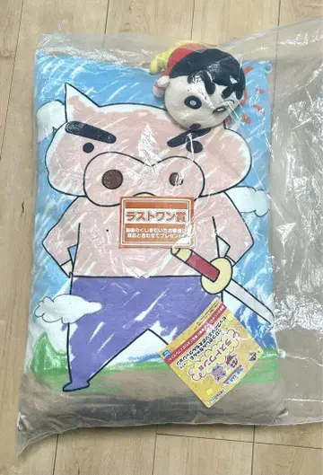 제일복권 크레용 신짱 라스트 원 빅 부리부리자에몬 쿠션