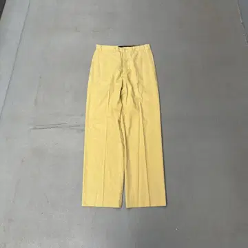 90s Agenes b. 프랑스제 머스타드 치노 팬츠 슬랙스 남성용