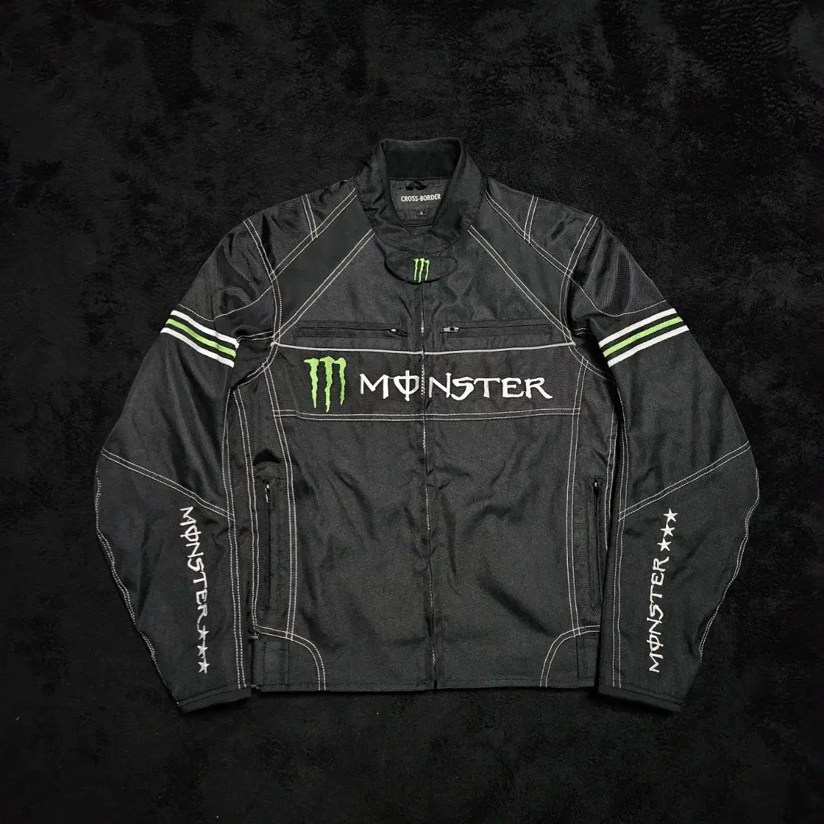 バイクジャケット Monster CROSS-BORDER サイズXL モンスターエナジー