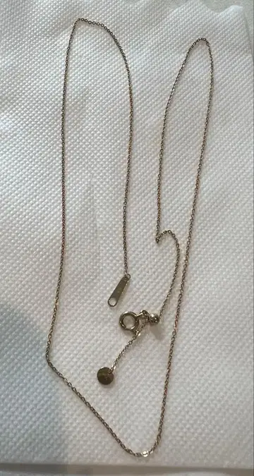 목걸이 체인 k10 아가트 agete