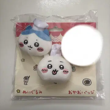 치이카와 레스토랑 요리사 인형 얼굴 배지 치이카와 하치와레