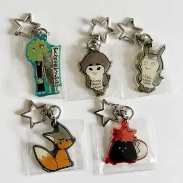 하이큐 전시회 애니멀 아크릴 캔디 참