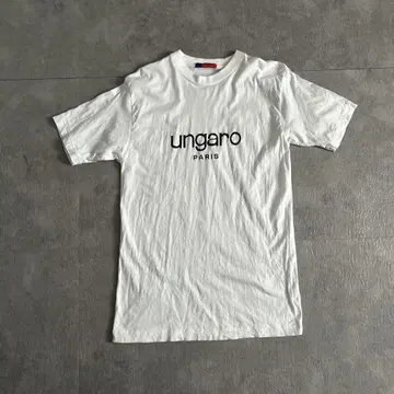 00s 빈티지 웅가로 ungaro 로고 프린트 티셔츠