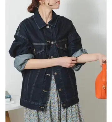 어반 리서치 사니 라벨 리바이스 데님 자켓