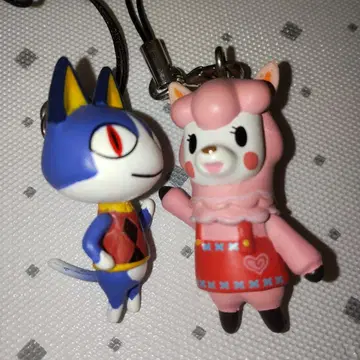 모동숲 미시라누네코 리사 마스코트 피규어 스트랩