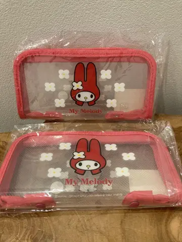 초레어! 레어! 마이멜로디 지퍼 파우치 묶음 판매