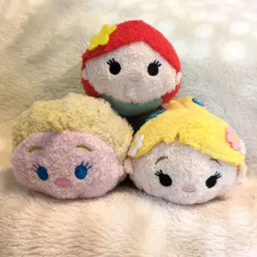 디즈니 프린세스 쯔무쯔무 봉제 인형 세트