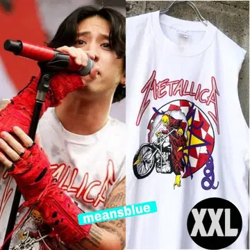 XXL 반팔 94 mettalica worldtour 티셔츠