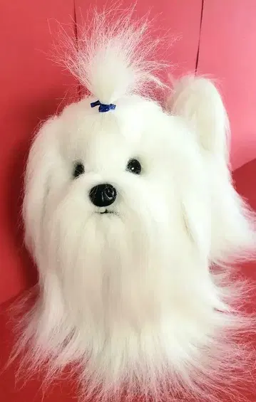 말티즈 봉제 인형