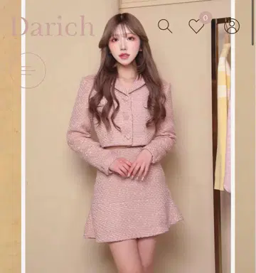 스프링 트위드 컴팩트 자켓