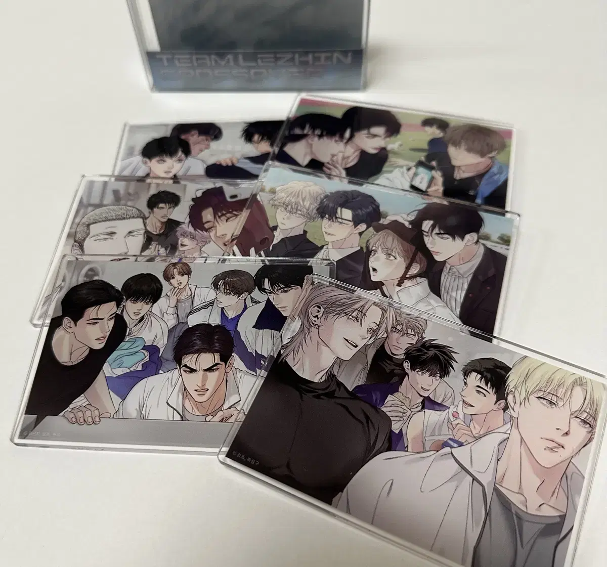 Jaeimy Shop Team Resin Acrylic Card Zoom In