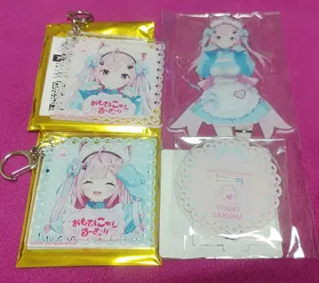 유키 사쿠나 아크릴 키링 트리 빌리지 오모테냐시루무 아크릴 스탠드