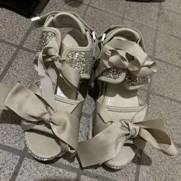 메리제니 더블 리본 스니커즈 샌들