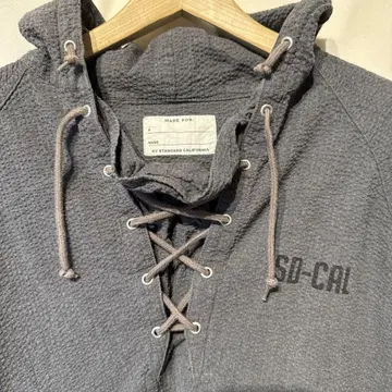 STANDARD CALIFORNIA 후드티 차콜