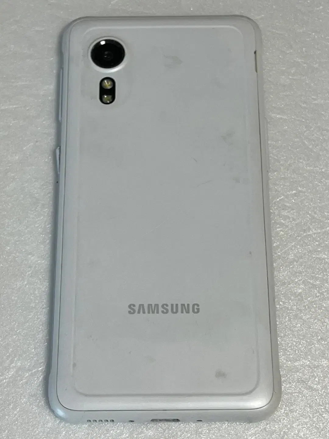 20105 갤럭시엑스커버5 G525 64기가 화이트 무잔상 정상해지 공기