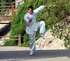 Wushu Taijijian Martial Arts Videotape / Authentic Chinese Demonstration and Lecture Video