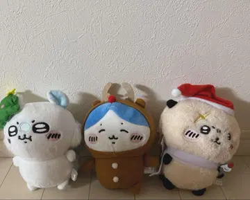 치이카와 (먼작귀) 메리 크리스마스 봉제 인형 모몽가 하치와레 랏코