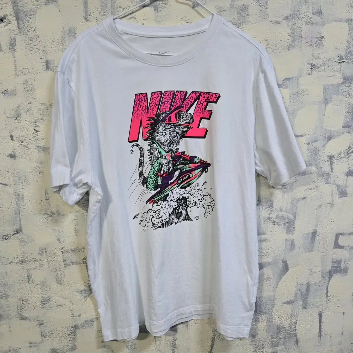나이키 남성 스우시 프린터 반팔티 2XL