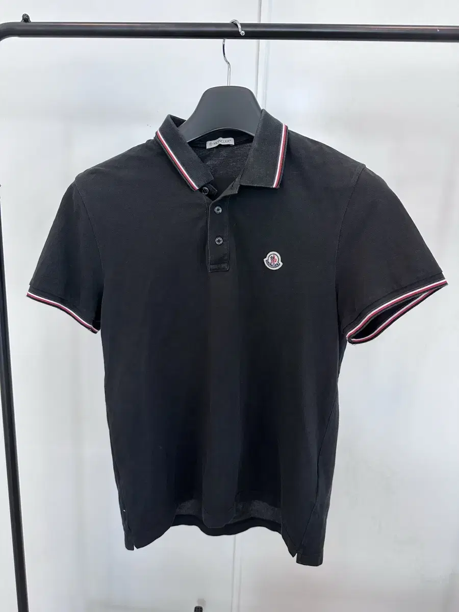 [Authentic] Moncler Short Sleeve Collar T-shirt L