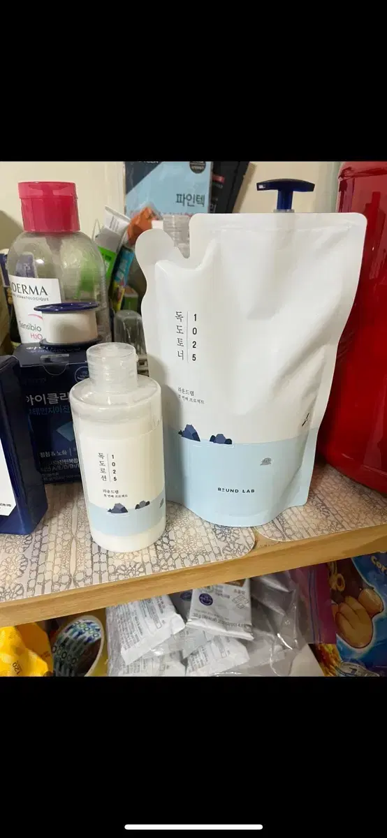라운드랩 독도 로션이랑 독도 토너