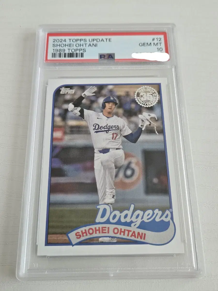 Shohei Ohtani PSA 10 graded card sell