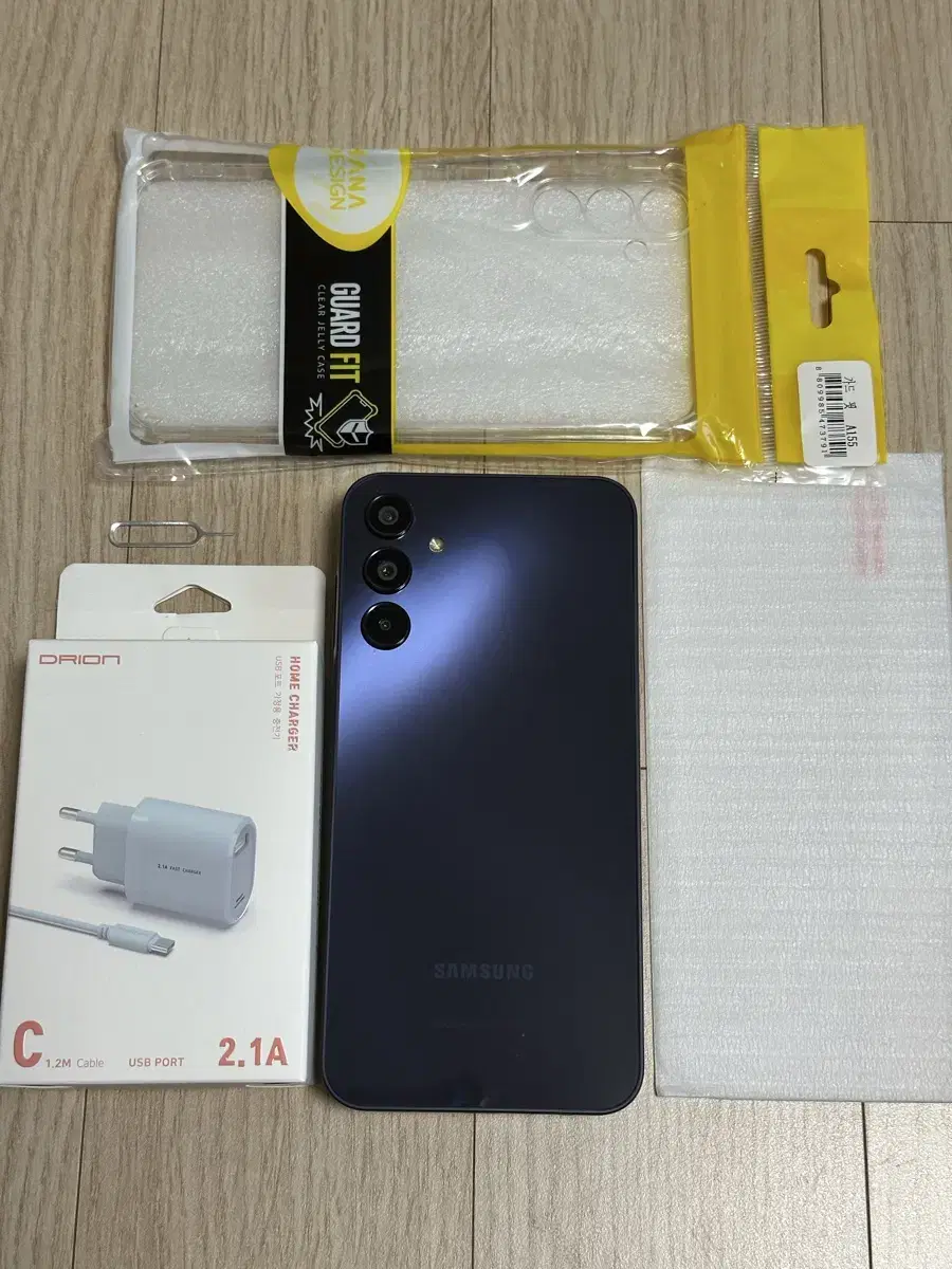 S급 A155 갤럭시A15 블루블랙 128GB