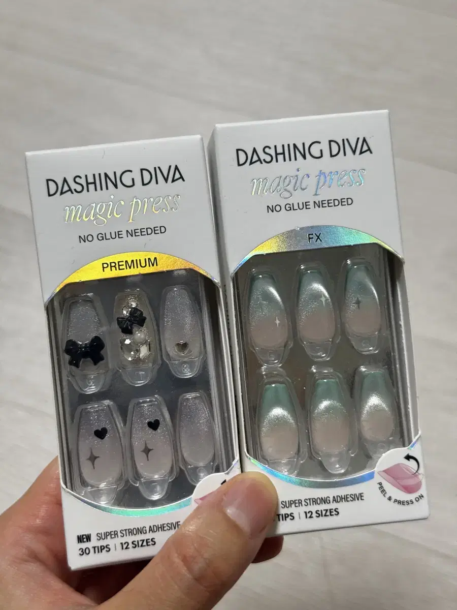 데싱디바 네일팁 새상품 미개봉 판매