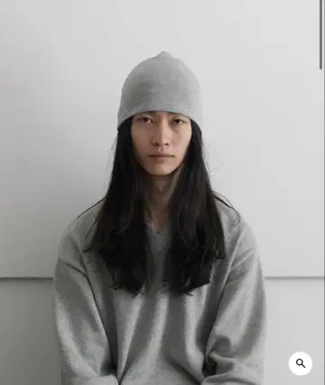 KAIKO 그레이 니트 모자 비니