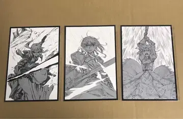 Fate Zero ANIPLEX 혜택 엽서 알토리아 컴프 세트