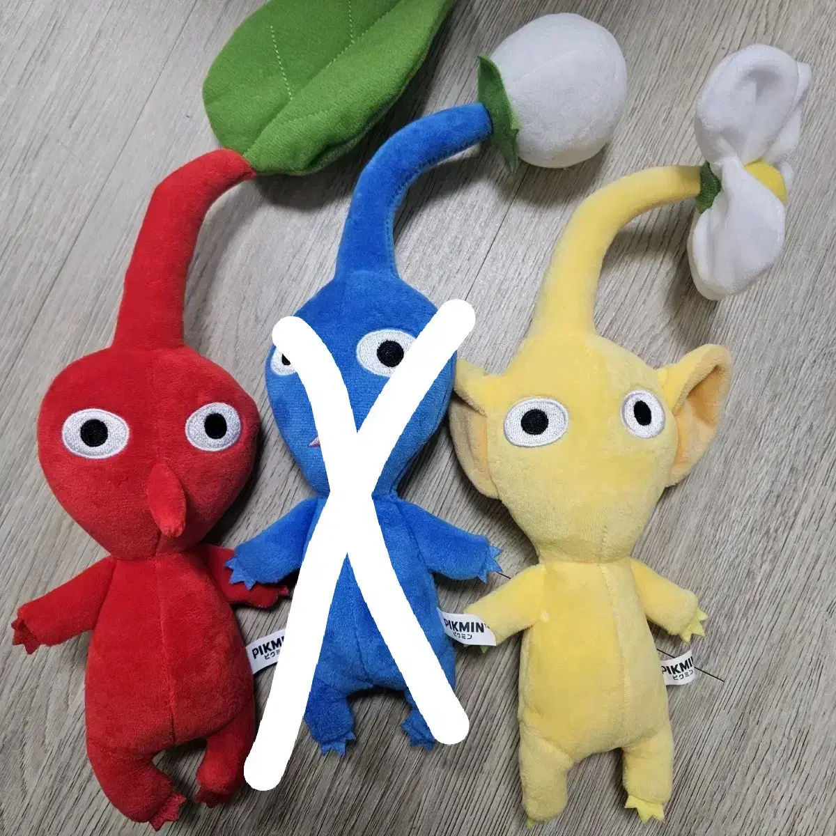 일괄) 피크민 파우치 인형 누이