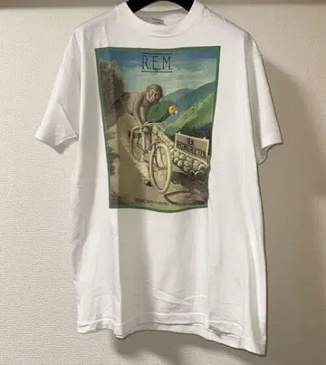 80s R.E.M. RECONSTRUCTION 밴딩 티셔츠 XL
