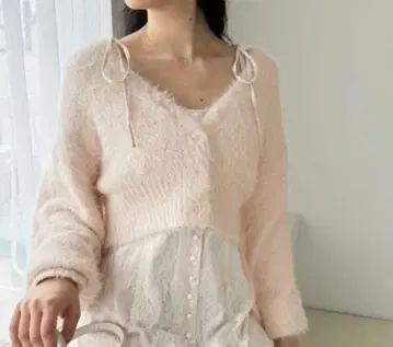 NICE CLAUP 아자토 모테 2장 세트 원피스 가디건만