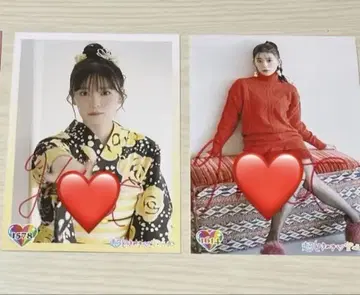 초도키메키 선전부 도키센 사카이 히토카 사인 포함 브로마이드 2개 세트