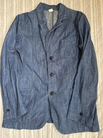 ues 웨스 라이트 온스 데님 테라드 자켓 size1