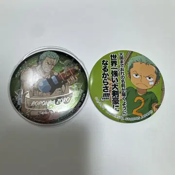 ONE PIECE 원피스 조로 캔뱃지 세트 유니버셜