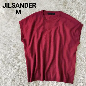 JIL SANDER 질 샌더 프렌치 슬리브 썸머 니트 반팔