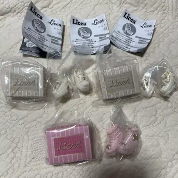 리카짱 신발 컬렉션 스위트 컬러 Licca 가챠 3개 세트