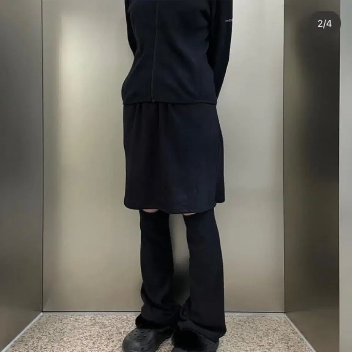 Jichoi 22-006 Fleece Skirt #지초이,#지초이컴포트,#지초이