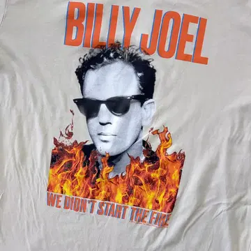 빌리 조엘 BILLY JOEL 반팔 티셔츠 미사용 새상품 Lee[112]