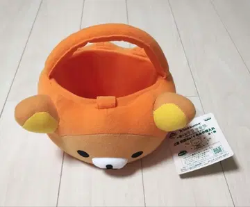 리락쿠마 제일복권 할로윈 C상 얼굴형 봉제 인형 소품함
