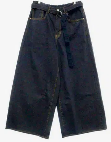 Sacai BAGGY FLAIR DENIM PANTS 와이드 데님