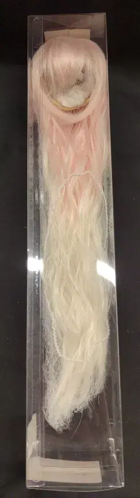돌체 7인치(17cm) 롱 웨이브 그라데이션 연한 벚꽃