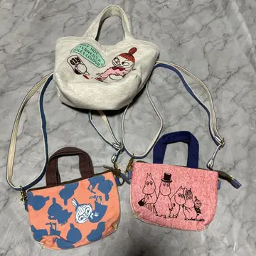 무민 MOOMIN 스마트폰 파우치 미니백 3종 세트