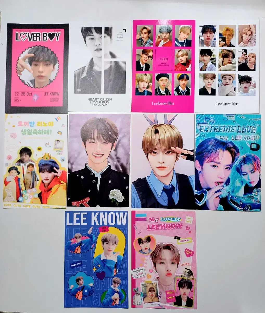 스트레이키즈 리노 엽서 일괄