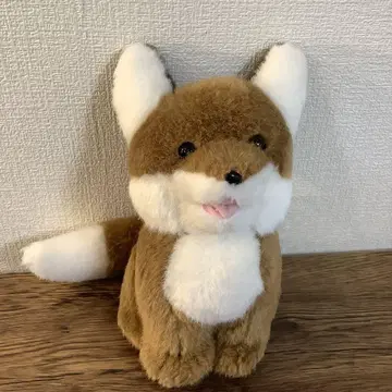 여우 봉제 인형 레트로