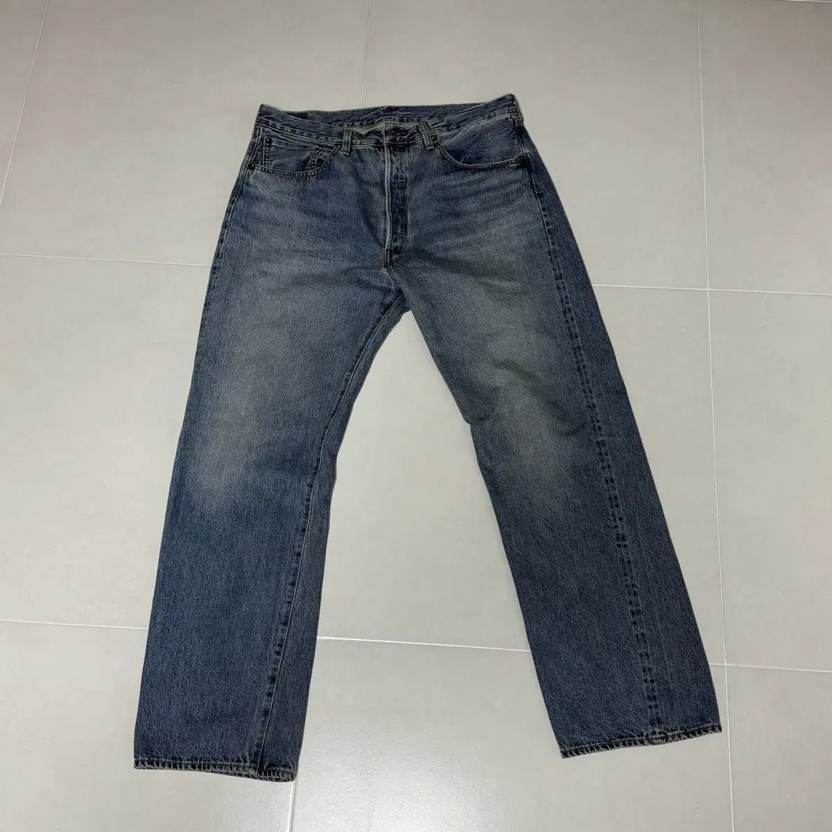 日本製 LEVIS 55501 501XX デニムパンツ W34 鬼ヒゲ 1955年