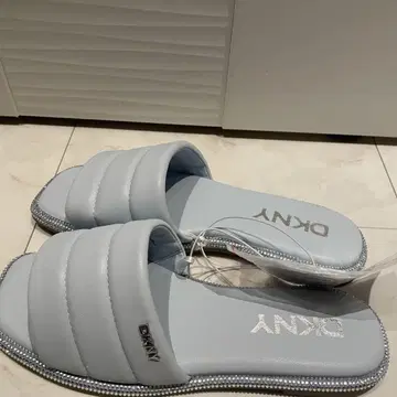 DKNY Dana Carran 뉴욕 컴포트 샌들 플랫 샌들 실내화